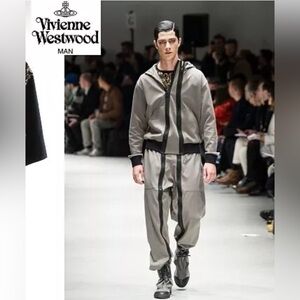 Vivienne Westwood Double zip front trackpants. XL